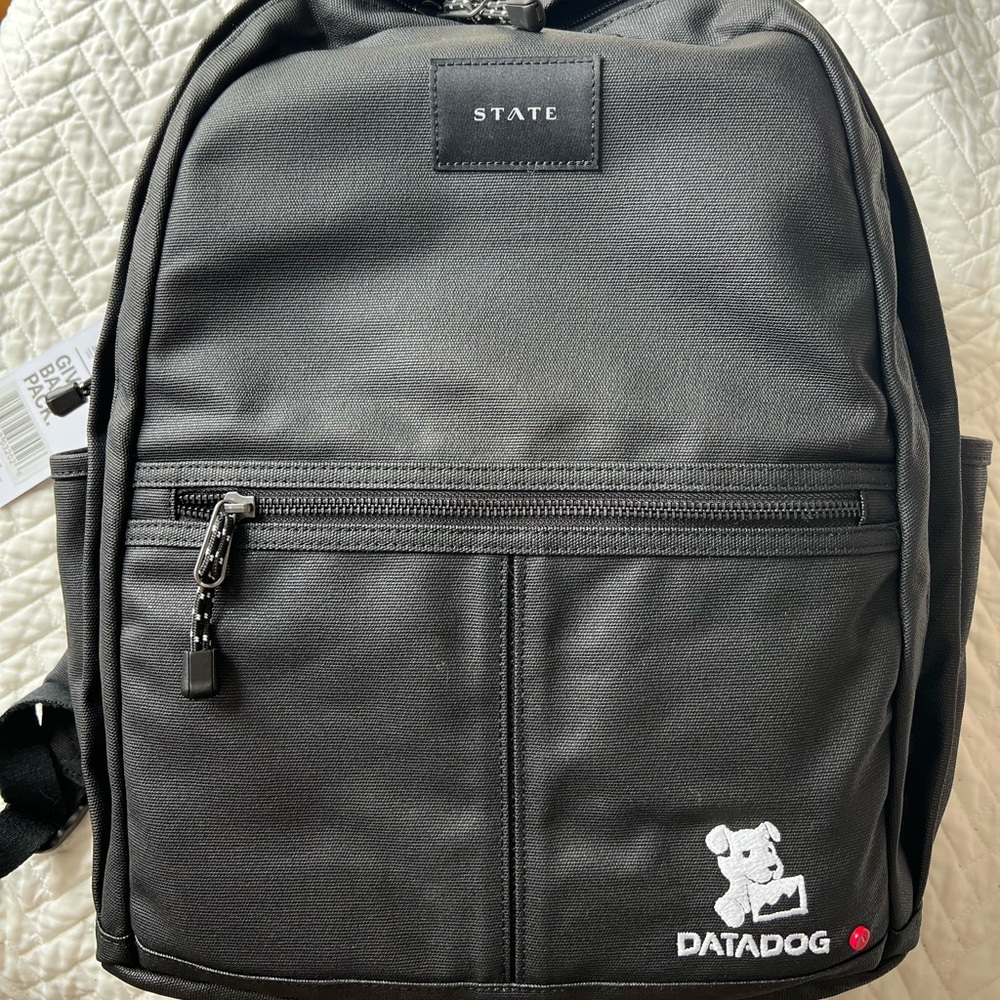 New - Large, Black Backpack